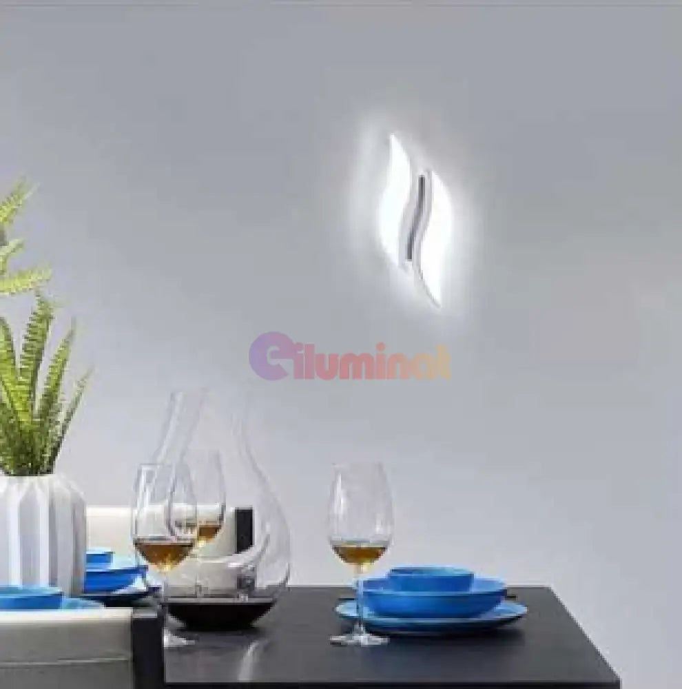 Aplica LED ASCO 8W Alba Echivalent 40W ALBA / MINIMALIST DESIGN / APLICA PERETE Wall Light Fixtures