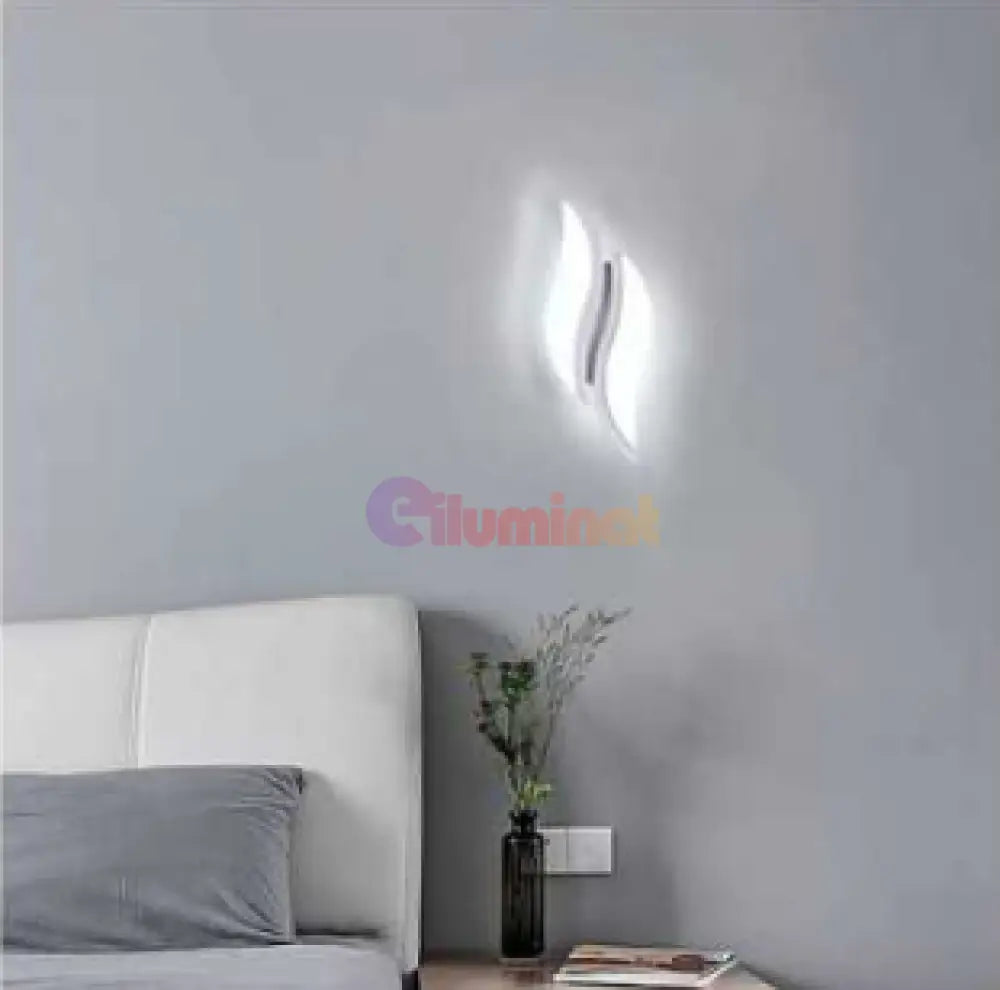 Aplica LED ASCO 8W Alba Echivalent 40W ALBA / MINIMALIST DESIGN / APLICA PERETE Wall Light Fixtures