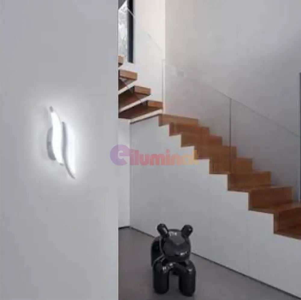 Aplica LED ASCO 8W Alba Echivalent 40W ALBA / MINIMALIST DESIGN / APLICA PERETE Wall Light Fixtures