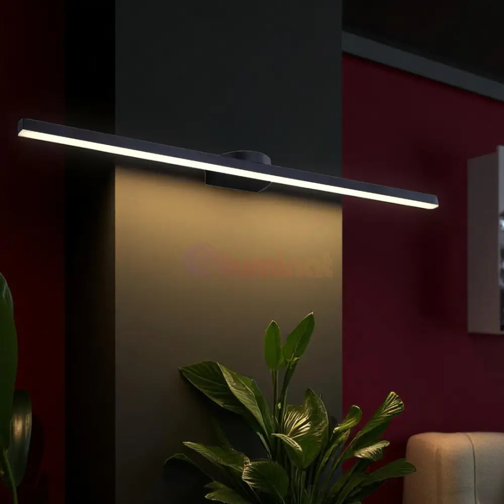 Aplica LED de Perete Black Lumi Deco 12W NEAGRA / MINIMALIST DESIGN / APLICA PERETE Wall Light Fixtures