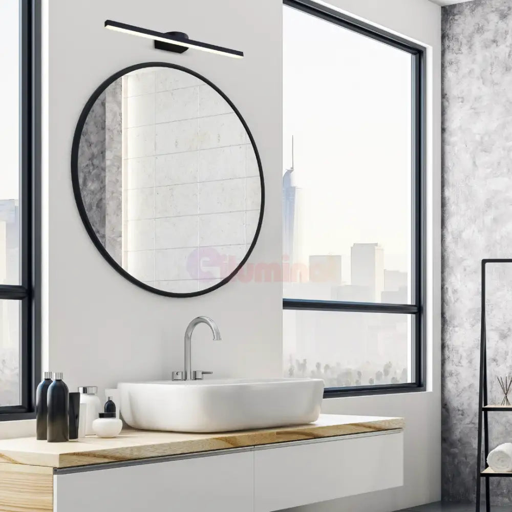 Aplica LED de Perete Black Lumi Deco 12W NEAGRA / MINIMALIST DESIGN / APLICA PERETE Wall Light Fixtures