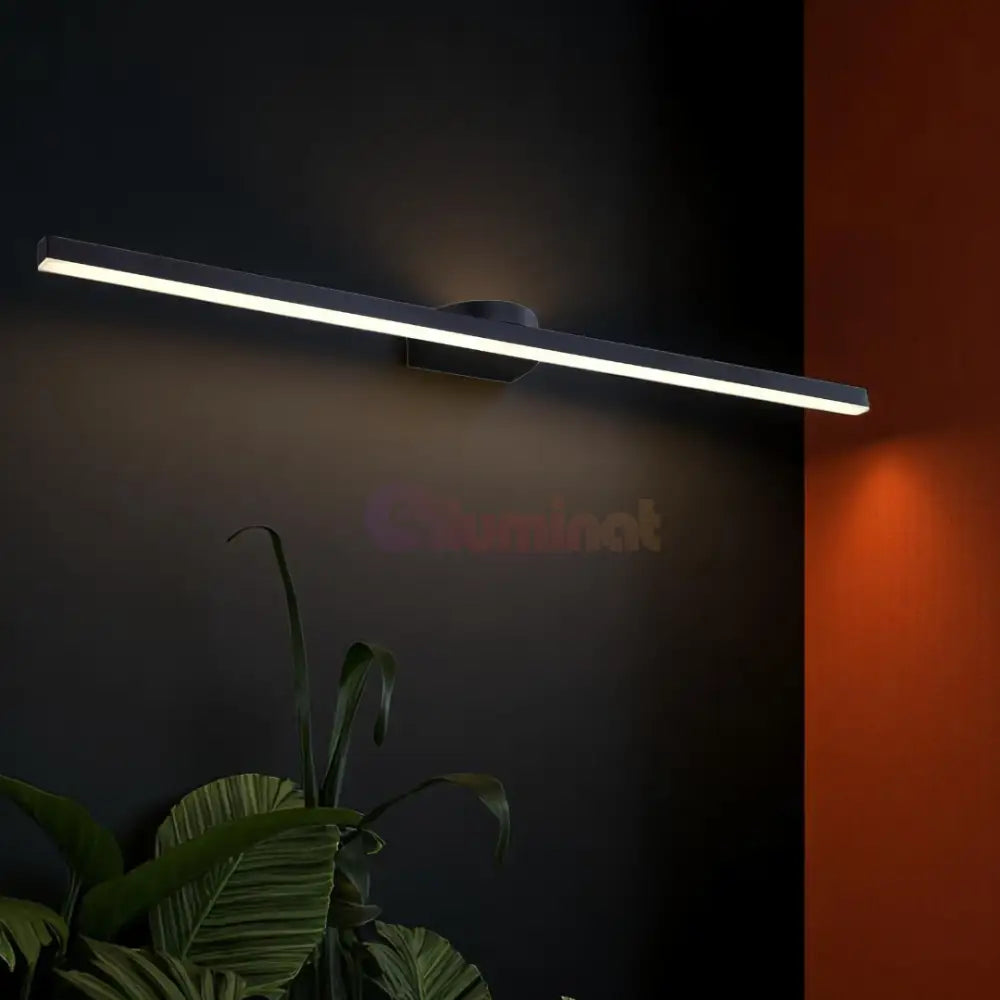 Aplica LED de Perete Black Lumi Deco 12W NEAGRA / MINIMALIST DESIGN / APLICA PERETE Wall Light Fixtures