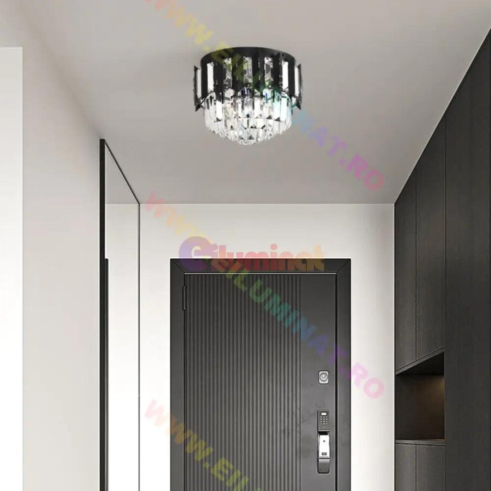 Aplica Led Black Shine 30Cm Echivalent 300W Lighting Fixtures