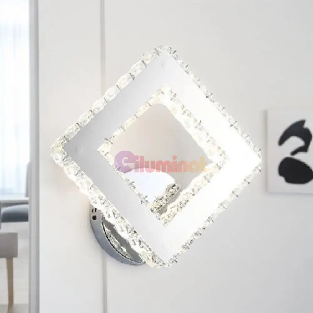 Aplica Led Cristal 38W Diamond Wall Light Fixtures