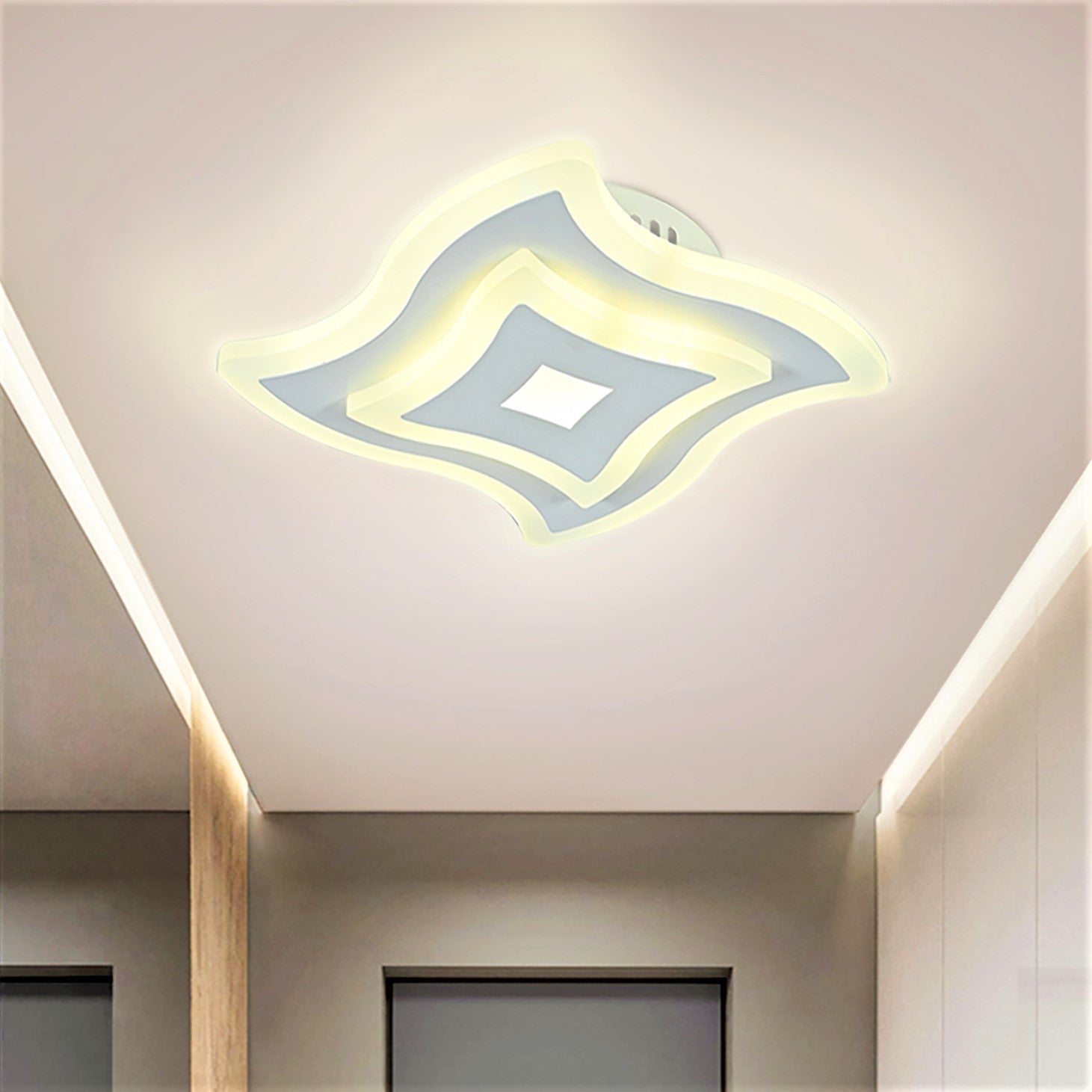 Aplica Led 40W Cross Echivalent 200W Lighting Fixtures