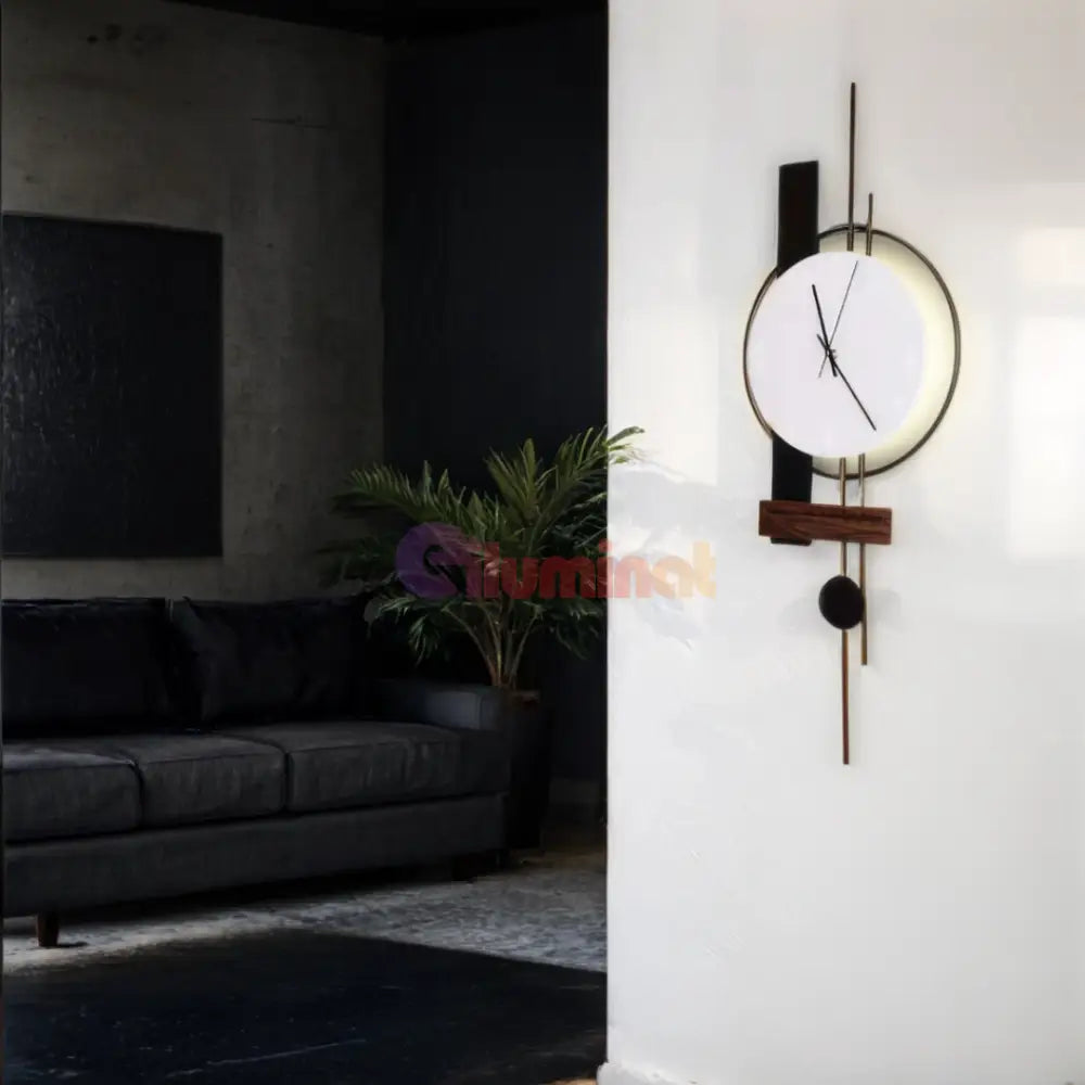Aplica LED cu Ceas Chronos Point AL260-1 APLICA PERETE Wall Light Fixtures