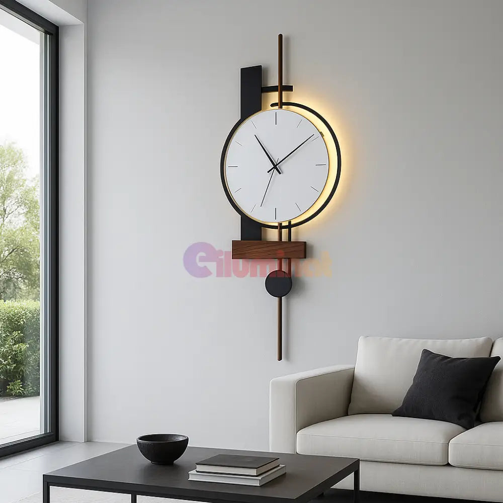 Aplica LED cu Ceas Chronos Point AL260-1 APLICA PERETE Wall Light Fixtures
