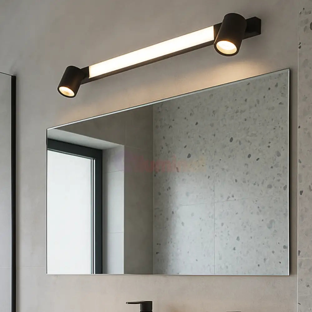 Lustra LED cu Spoturi ENRICO Black NEAGRA / 60CM led ceiling light