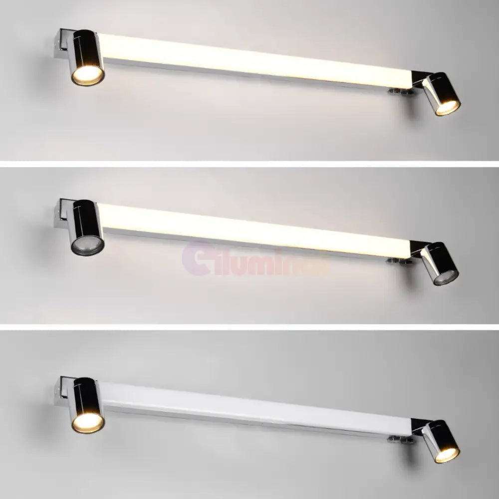 Lustra LED cu Spoturi ENRICO 2xGU10 NEAGRA / 90CM led ceiling light