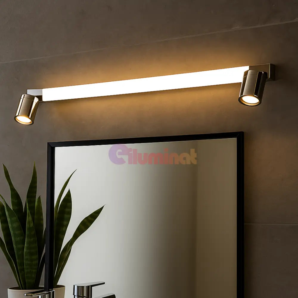 Lustra LED cu Spoturi ENRICO 2xGU10 NEAGRA / 90CM led ceiling light