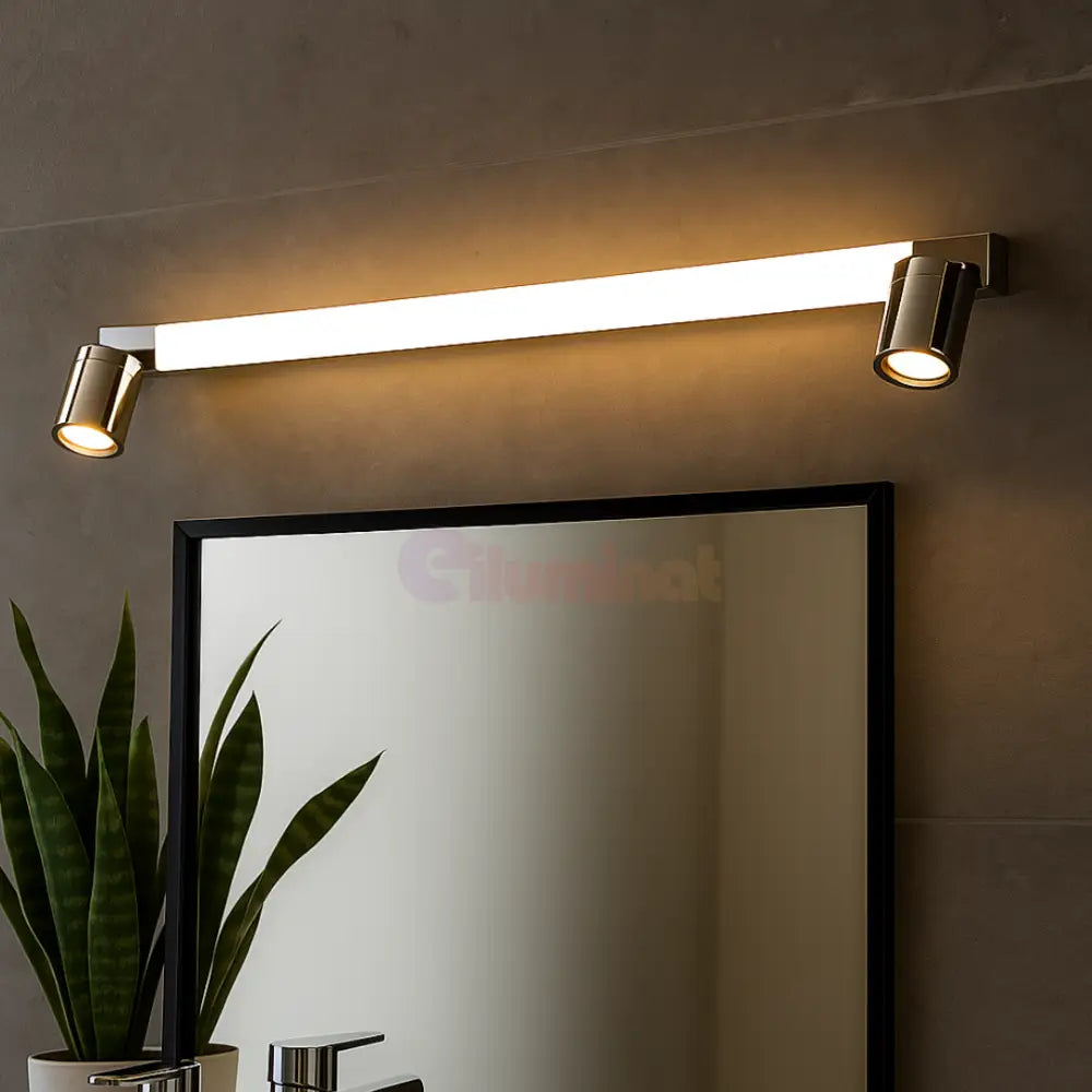 Lustra LED cu Spoturi ENRICO 2xGU10 NEAGRA / 90CM led ceiling light