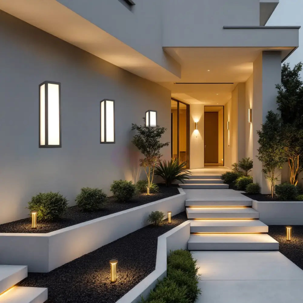 Aplica LED Exterior 10,5W FUERTE NEAGRA / ALB CALD / APLICA PERETE Wall Light Fixtures