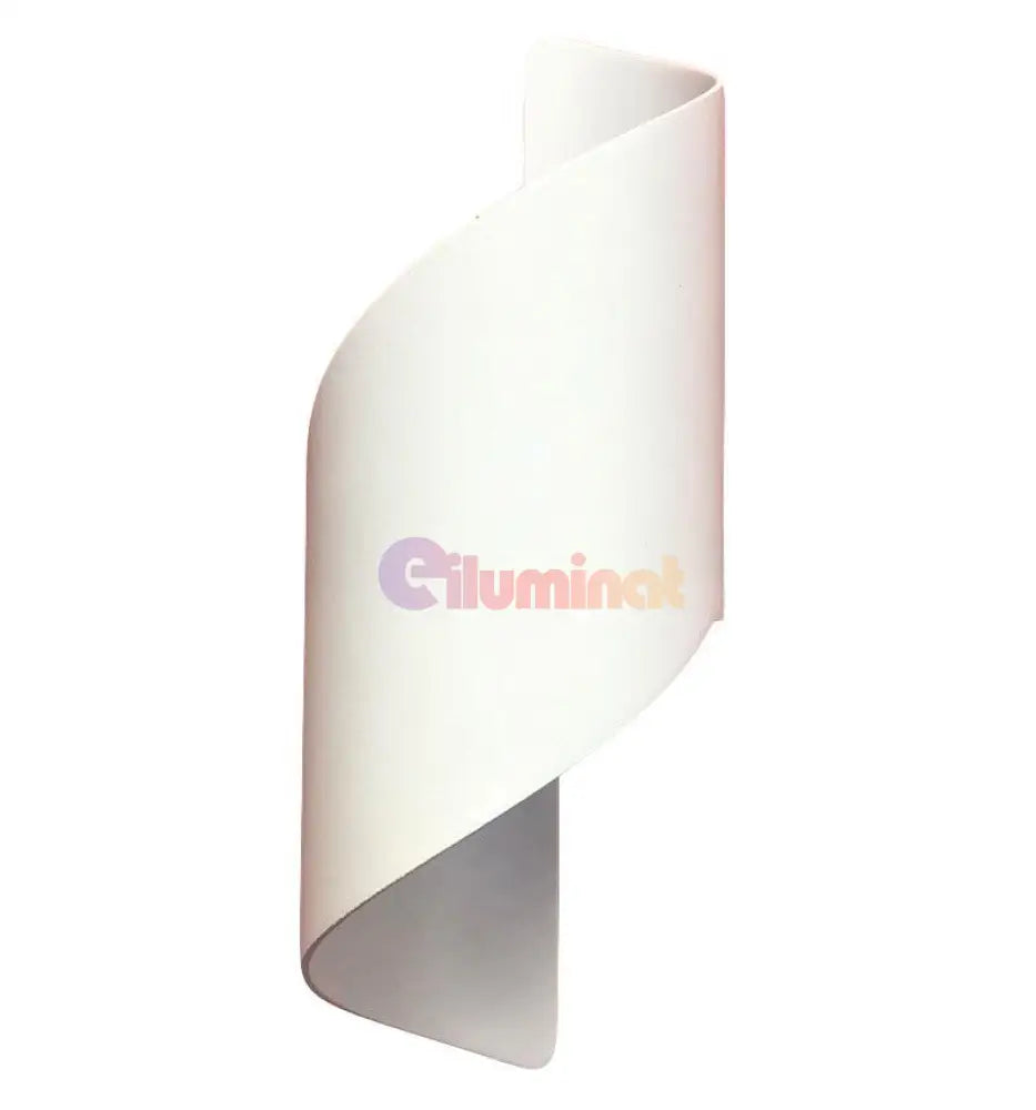 Aplica Led Exterior 10W Spirala Alba Wall Light Fixtures