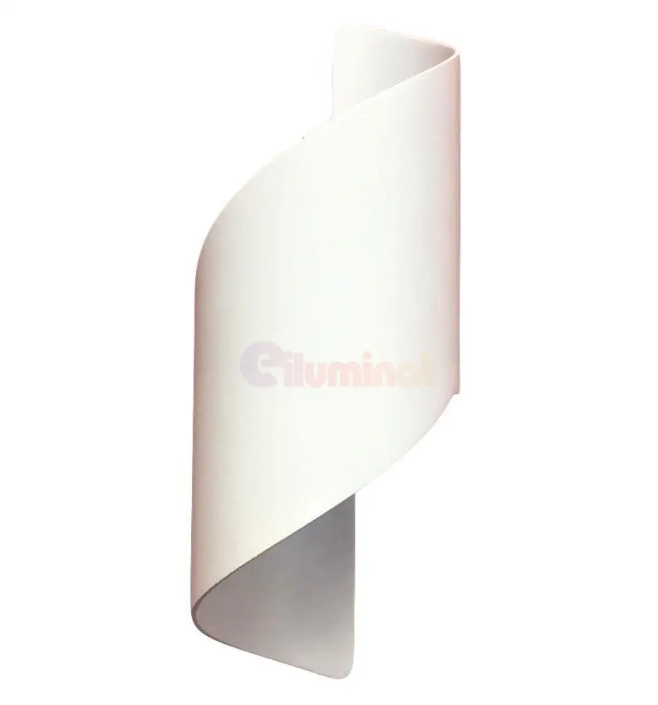 Aplica Led Exterior 10W Spirala Alba Wall Light Fixtures