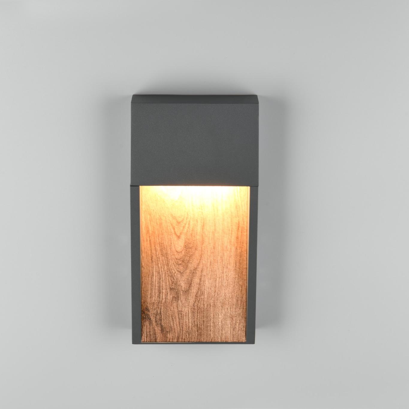 Aplica LED Exterior 11W SALMON Imitatie lemn / APLICA PERETE Wall Light Fixtures