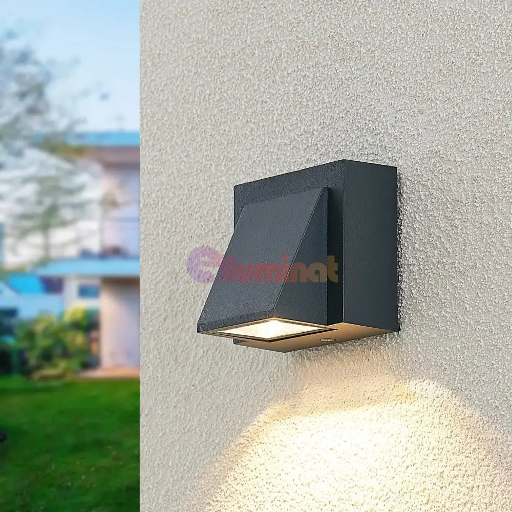 Aplica Led Exterior 3W V1 Neagra Wall Light Fixtures