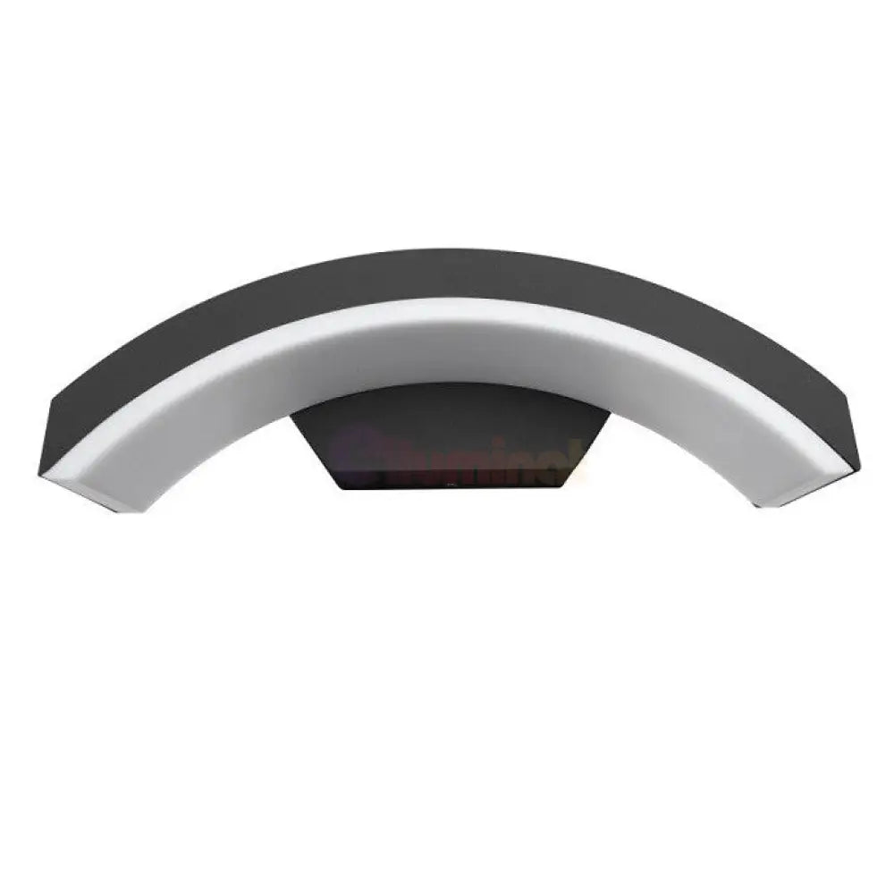 Aplica Led Exterior Helios 18W Neagra Wall Light Fixtures