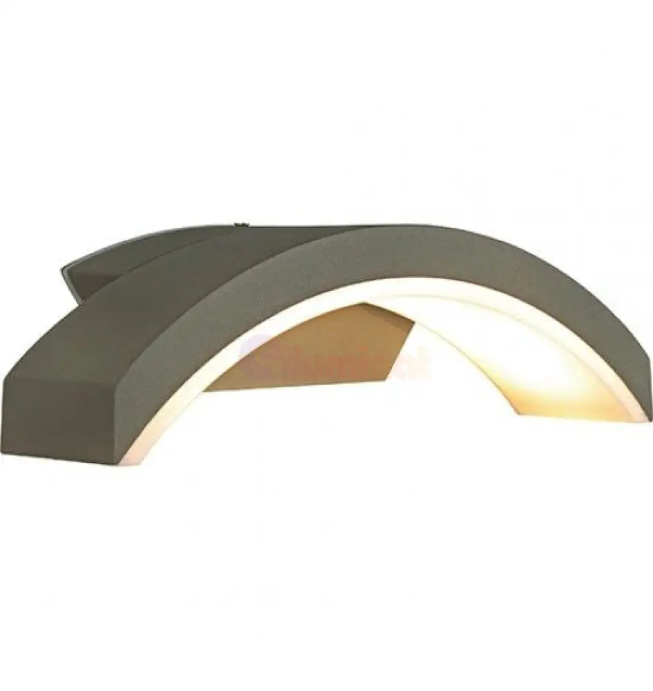 Aplica Led Exterior Helios 18W Neagra Wall Light Fixtures