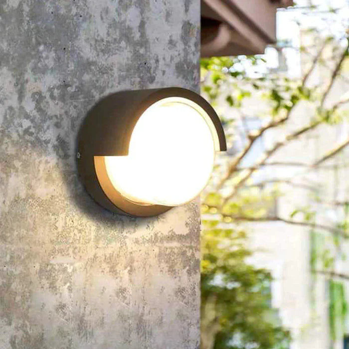 Aplica Led 15W Rotunda Suga Exterior Wall Light Fixtures