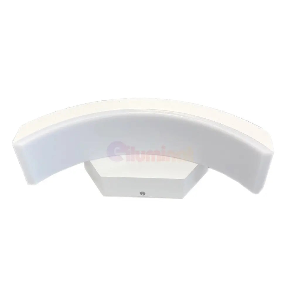 Aplica LED Exterior Luff 24W White Wall Light Fixtures