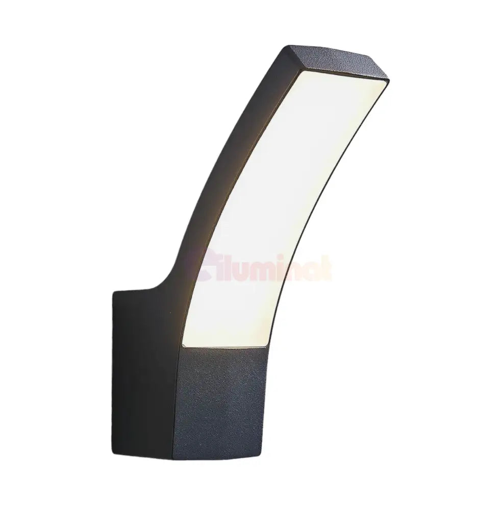 Aplica LED Exterior VAYA IP65 12W Neagra Wall Light Fixtures