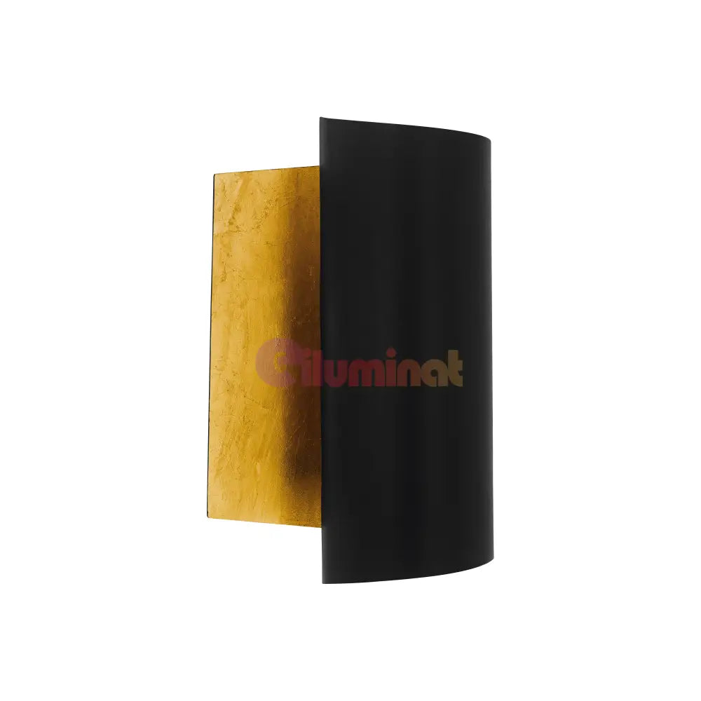 Aplica LED 40W FALICETTO GOLD & BLACK EGLO 98759 NEGRU + AURIU / APLICA PERETE / MINIMALIST DESIGN Wall Light Fixtures