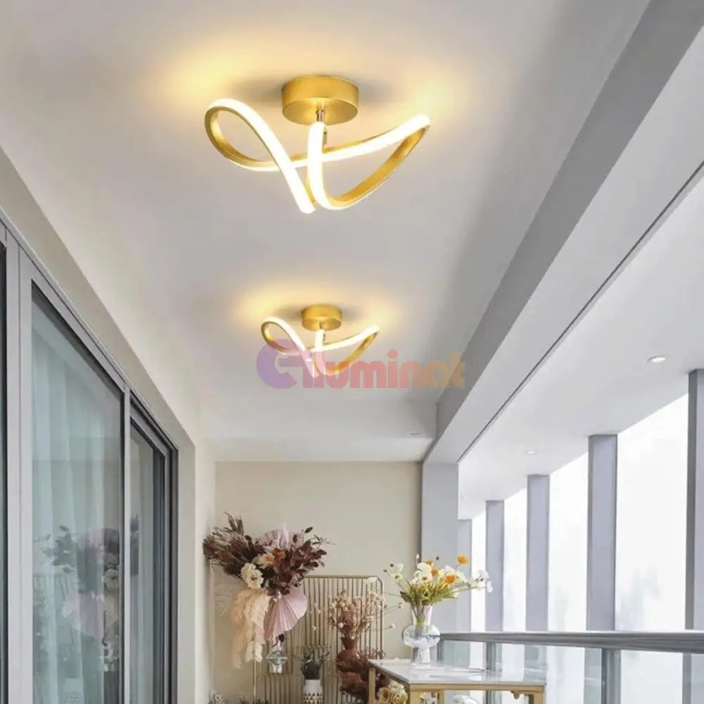 Aplica Led Gold Serpent Echivalent 200W Lighting Fixtures