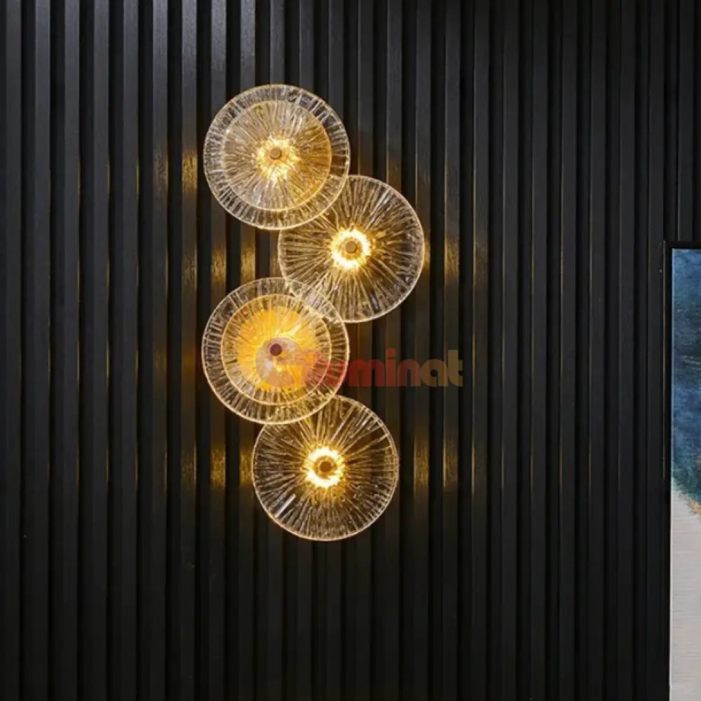 Aplica Led Luxury Citra Glass 12W Wall Light Fixtures