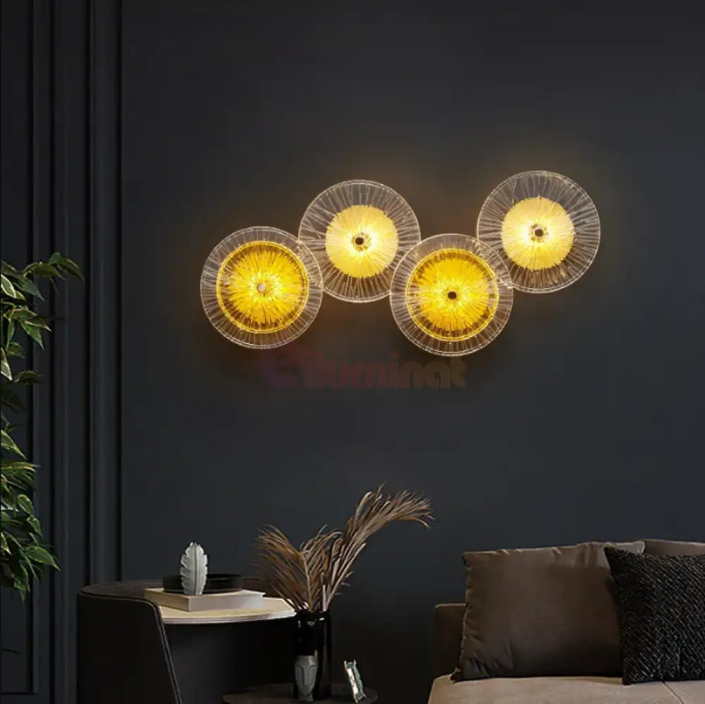 Aplica Led Luxury Citra Glass 12W Wall Light Fixtures