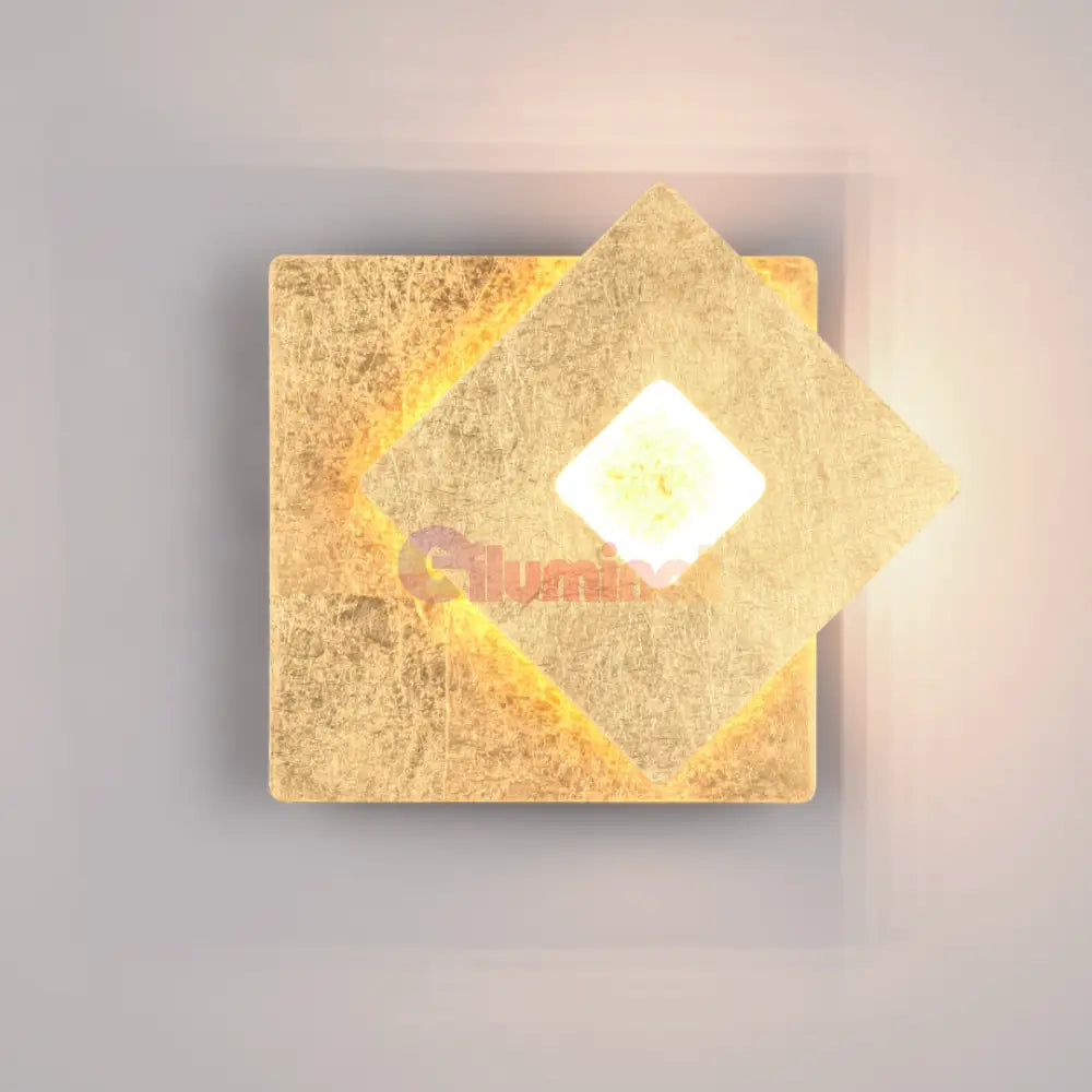 Aplica de Perete Gold LEANO Square AURIE / LUXURY Wall Light Fixtures