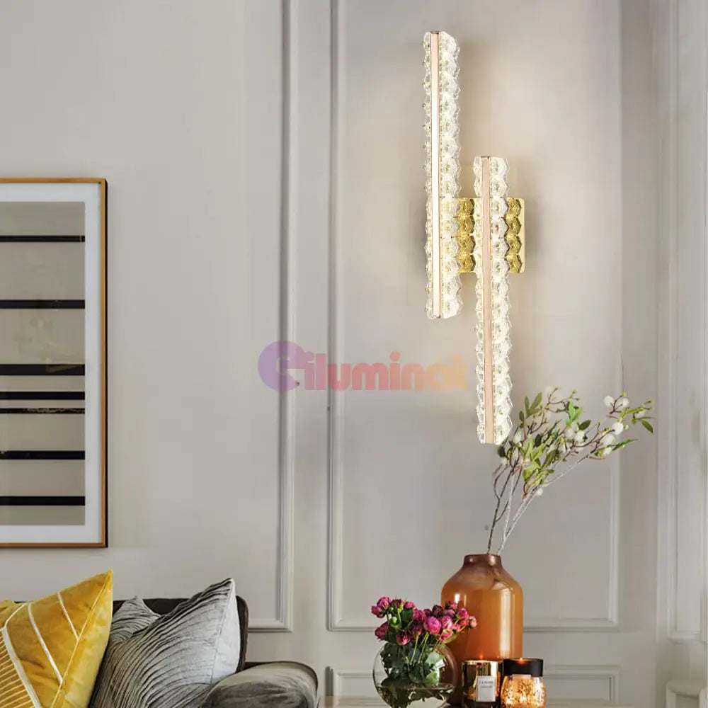 Aplica LED MELIS Cristal Lines AURIE / CRISTAL / APLICA PERETE Wall Light Fixtures