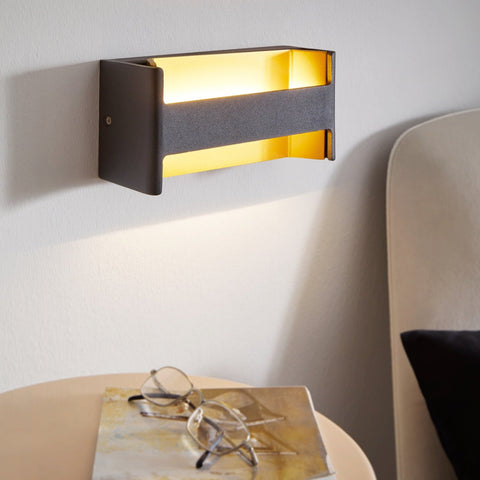 Aplica LED Modern FELONICHE Negru+Auriu Resigilat R3