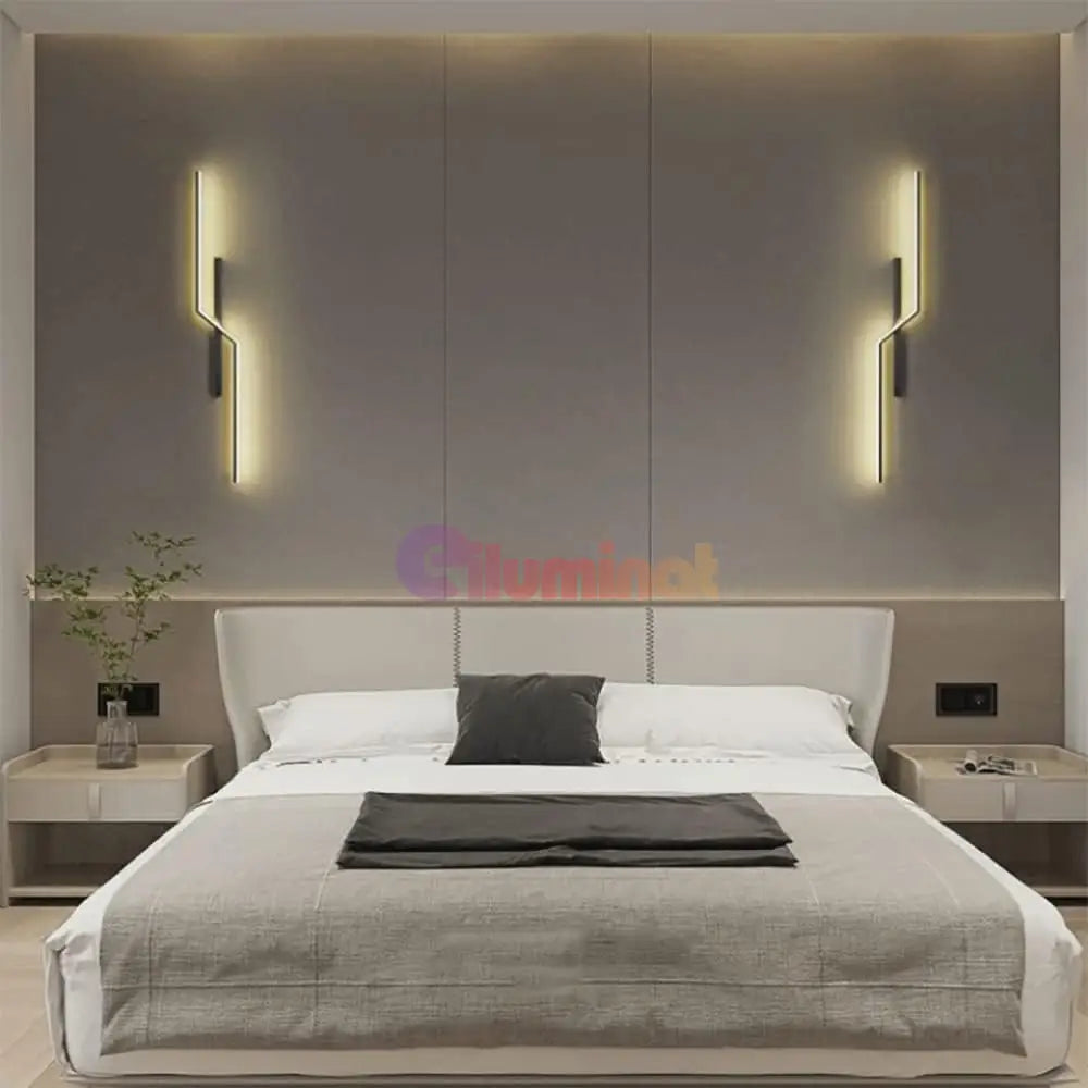 Aplica Led Modern Lines 18W 60Cm Echivalent 150W Wall Light Fixtures