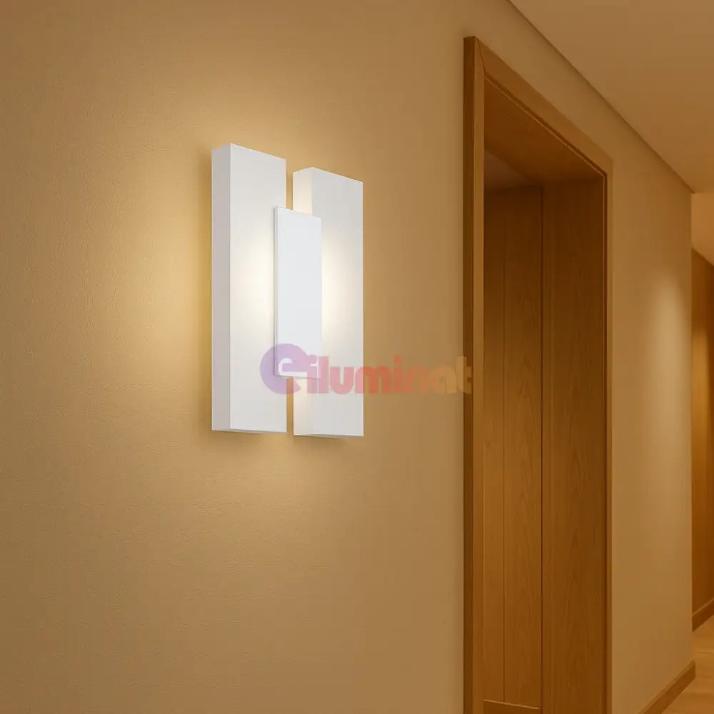 Aplica LED Modern METRASS 2 EGLO 96042 ALBA / APLICA PERETE / MINIMALIST DESIGN Wall Light Fixtures