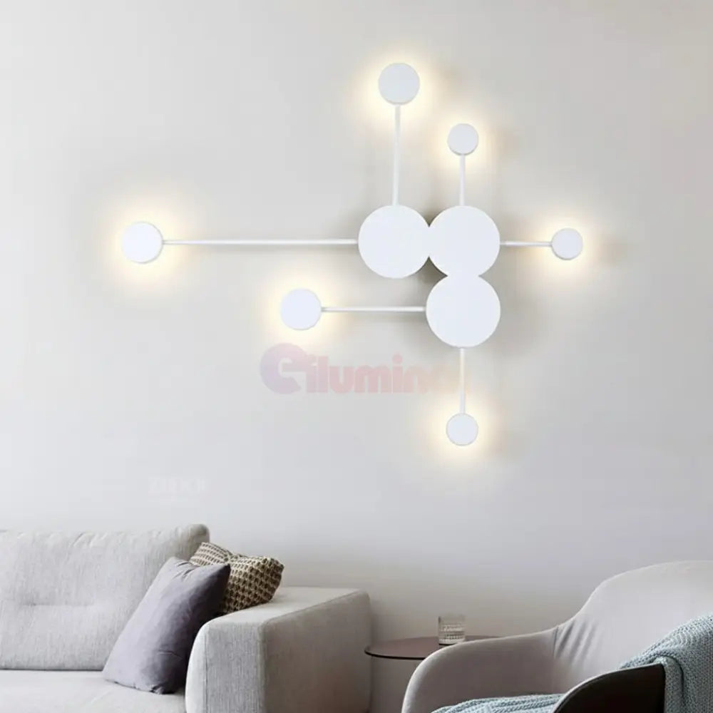 Aplica LED Modern Style-6 Alb Echivalent 200W ALBA / MINIMALIST DESIGN Lighting Fixtures