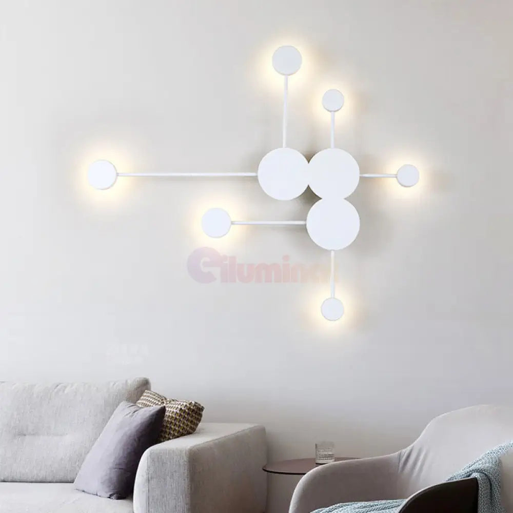 Aplica LED Modern Style-6 Alb Echivalent 200W ALBA / MINIMALIST DESIGN Lighting Fixtures
