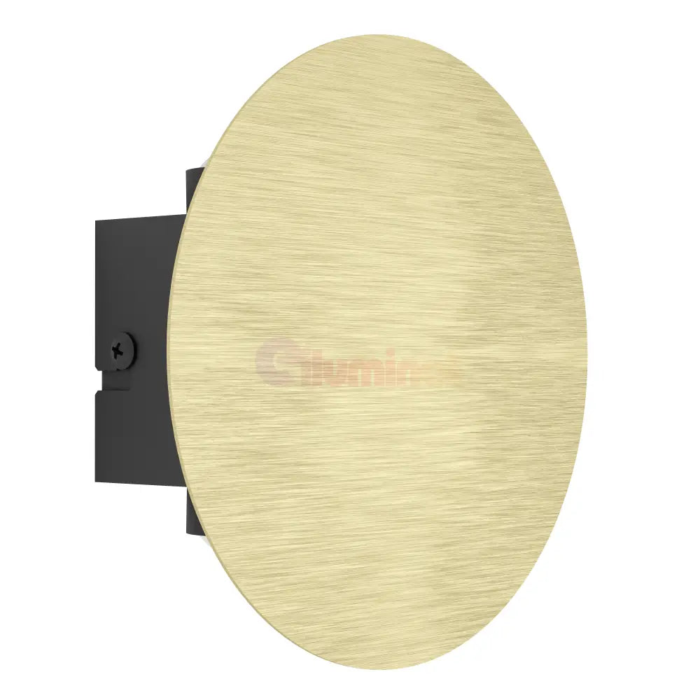 Aplica LED Modern TALAMELLO EGLO 901201 NEGRU + AURIU / APLICA PERETE / MINIMALIST DESIGN Wall Light Fixtures