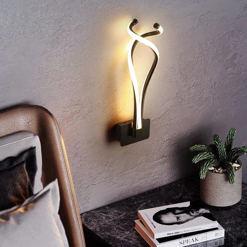 Aplica Led 40W Perete Queen Black Wall Light Fixtures