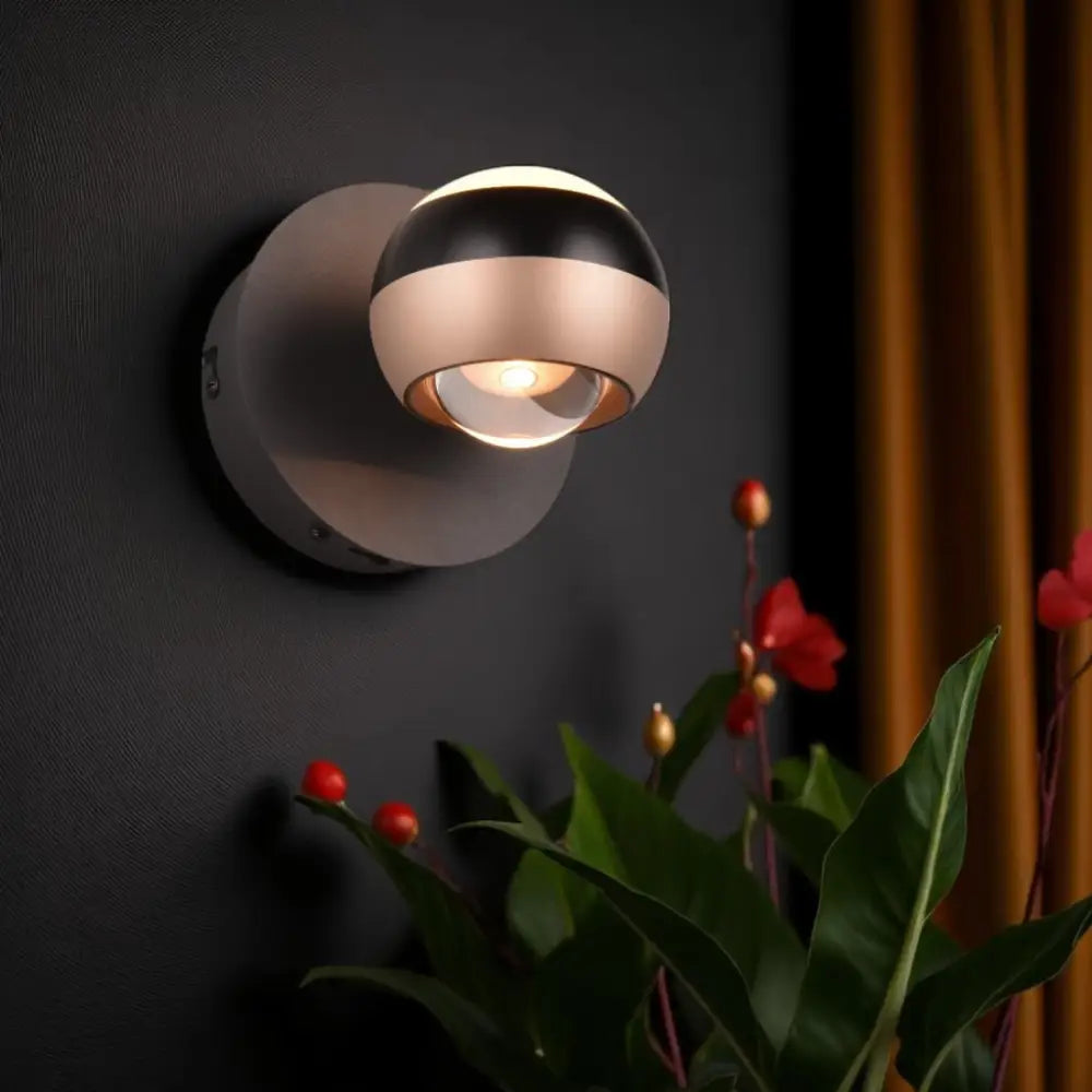Aplica LED Orbit NEAGRA / APLICA PERETE / MINIMALIST DESIGN Wall Light Fixtures