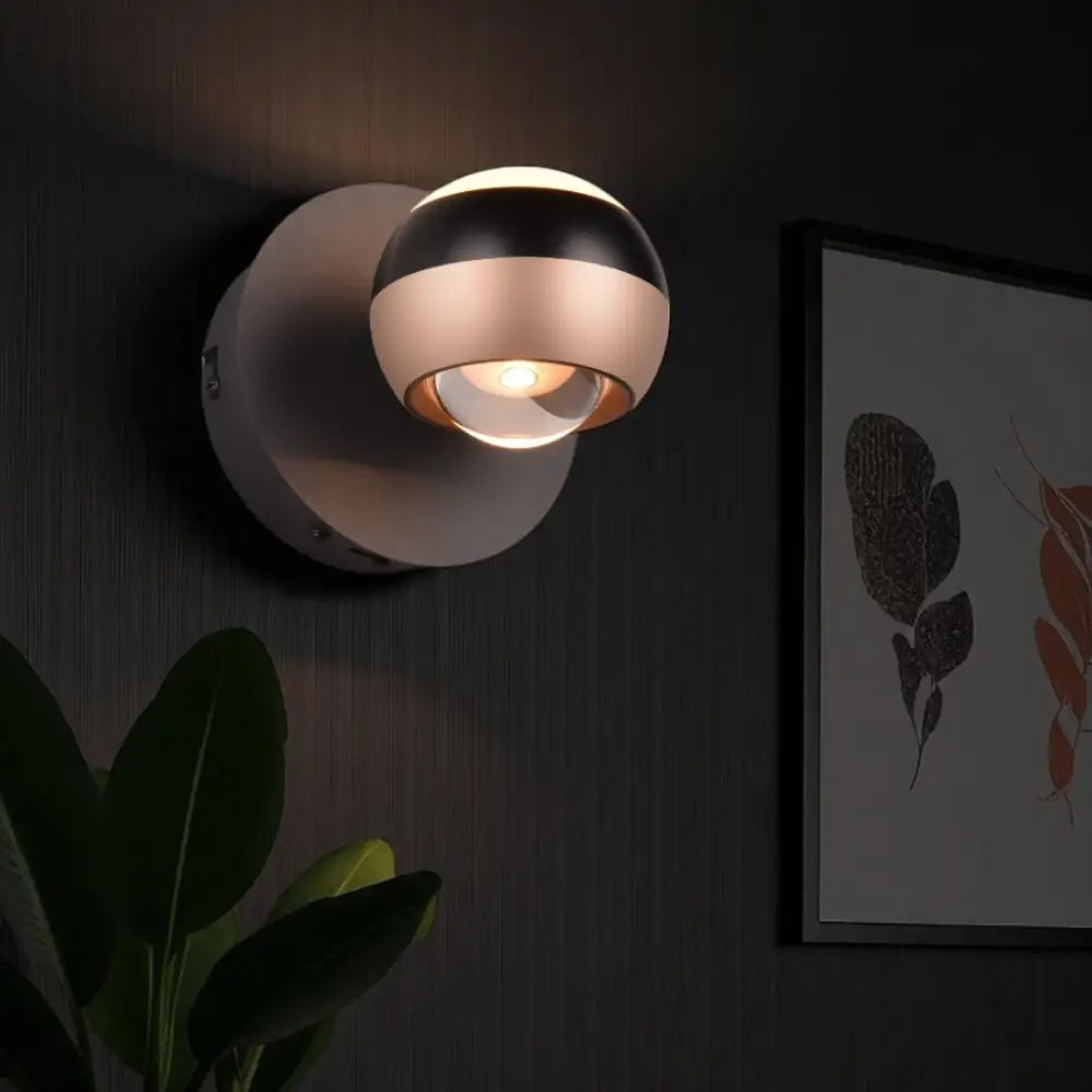 Aplica LED Orbit NEAGRA / APLICA PERETE / MINIMALIST DESIGN Wall Light Fixtures