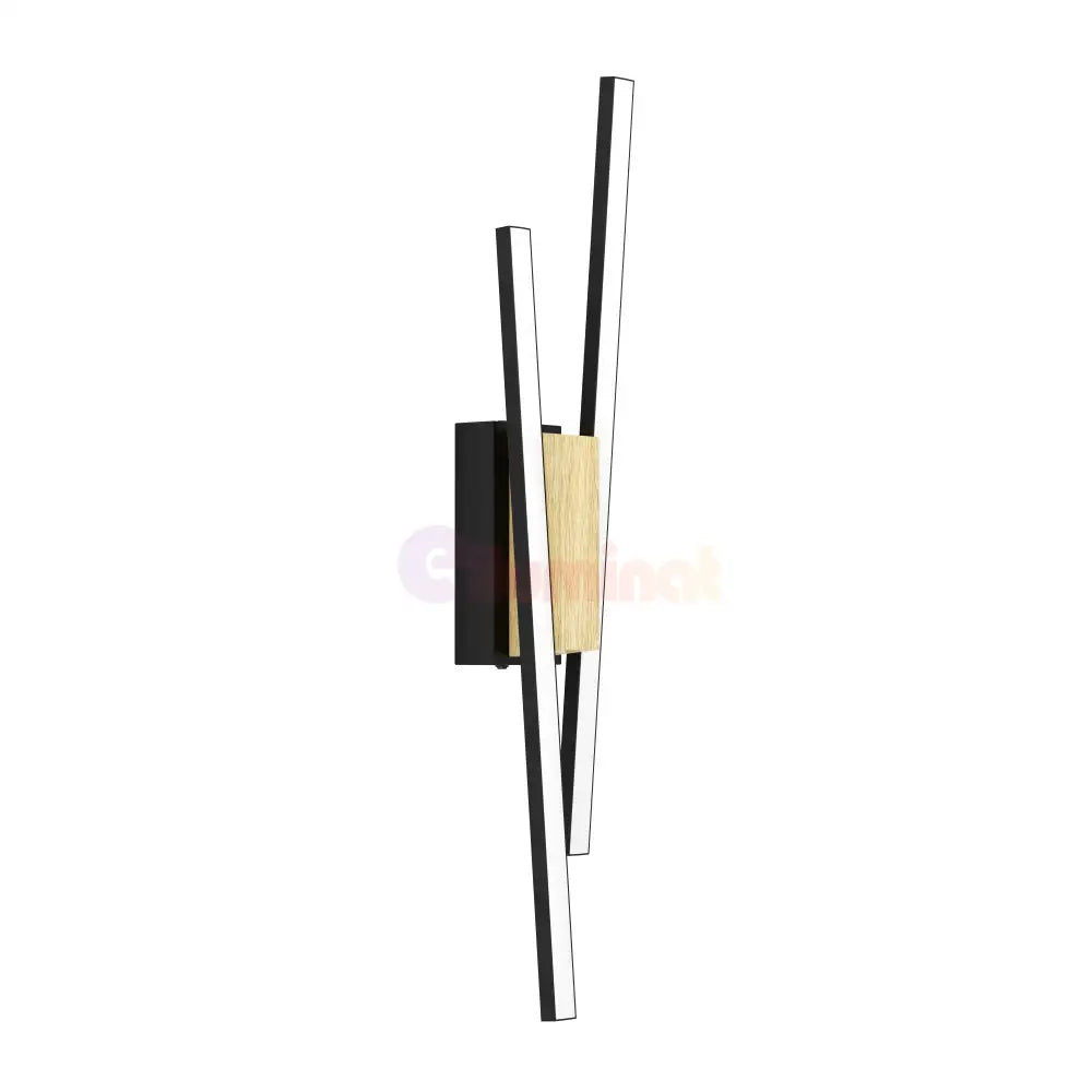Aplica LED PANAGRIA Neagra 2X6,3W EGLO 900491 APLICA PERETE / TAVAN / MINIMALIST DESIGN / NEAGRA & MARO Wall Light