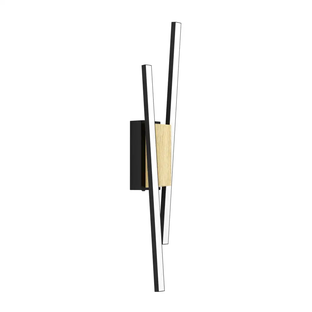 Aplica LED PANAGRIA Neagra 2X6,3W EGLO 900491 APLICA PERETE / TAVAN / MINIMALIST DESIGN / NEAGRA & MARO Wall Light