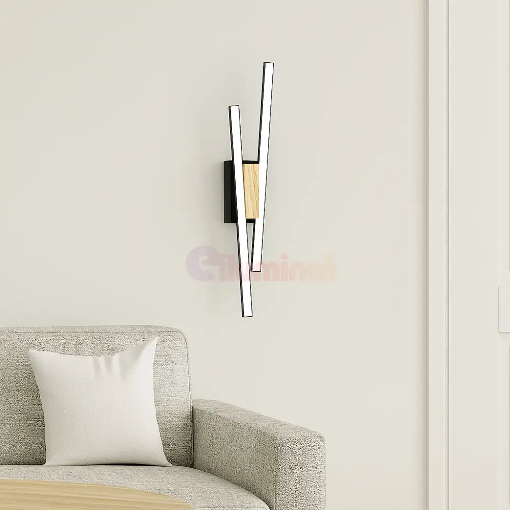 Aplica LED PANAGRIA Neagra 2X6,3W EGLO 900491 APLICA PERETE / TAVAN / MINIMALIST DESIGN / NEAGRA & MARO Wall Light