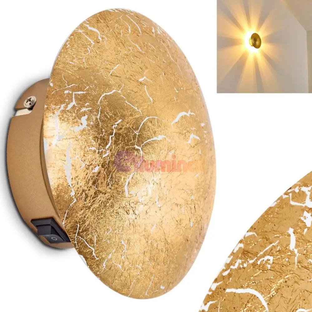 Aplica LED Perete Gold CHIROS AURIE / LUXURY Wall Light Fixtures