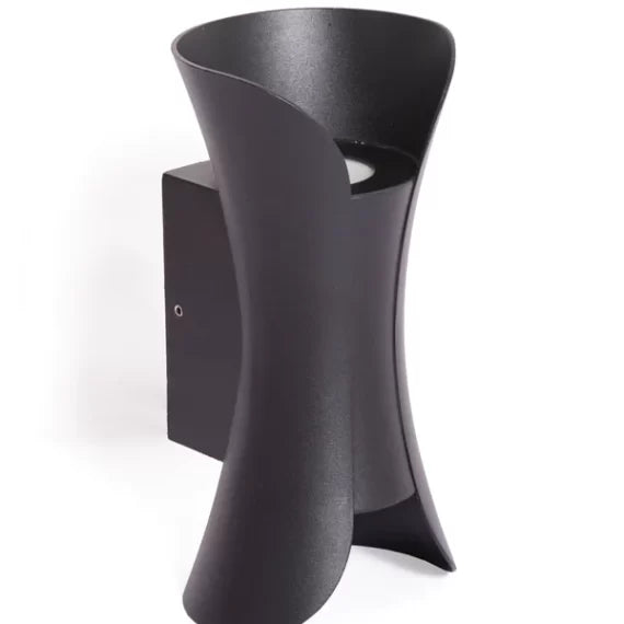 Aplica Led Exterior 2X5W Ultron Black Wall Light Fixtures