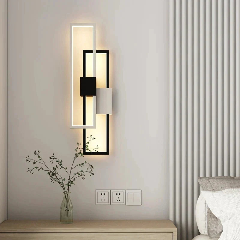 Aplica Led Havana 30W Negru + Alb Wall Light Fixtures