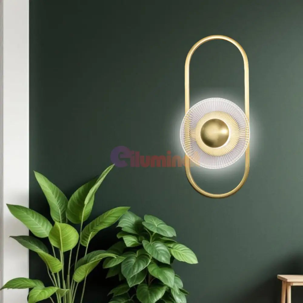 Aplica LED Perete Solaris 201-1 AURIU / APLICA PERETE Wall Light Fixtures
