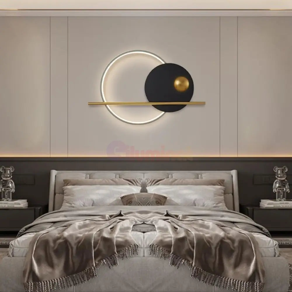 Aplica LED Perete Zen Orbit 268-1 AURIU / APLICA PERETE Wall Light Fixtures