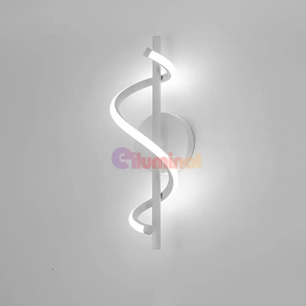 Aplica LED ROKO 10W Alba Echivalent 120W ALBA / MINIMALIST DESIGN / APLICA PERETE Wall Light Fixtures