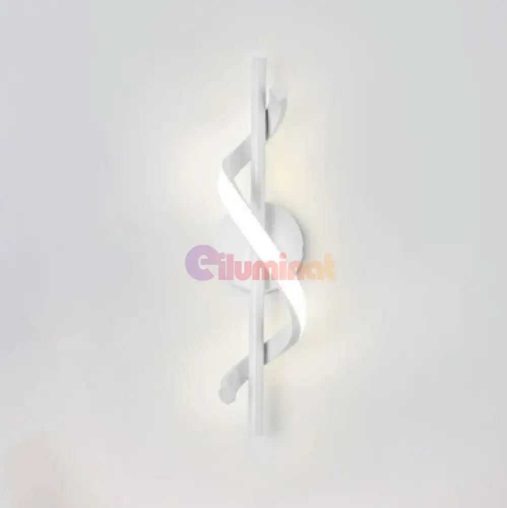 Aplica LED ROKO 10W Alba Echivalent 120W ALBA / MINIMALIST DESIGN / APLICA PERETE Wall Light Fixtures